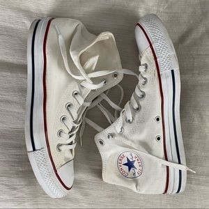 White high top Converse